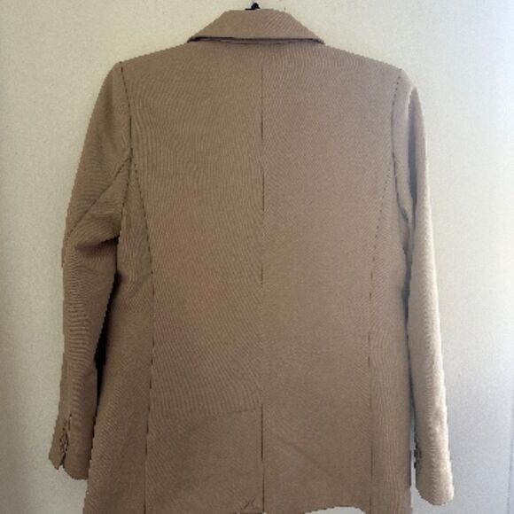 NEW Anine Bing Madeleine Blazer in Deep Sand - Picture 7 of 9